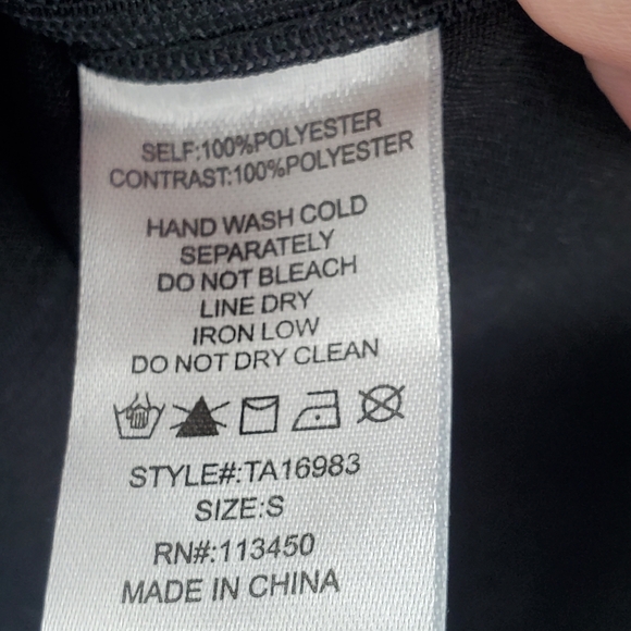 Lulumari black lace sheer long sleeve top - Picture 9 of 11